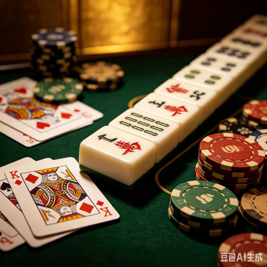 premium compact mahjong set